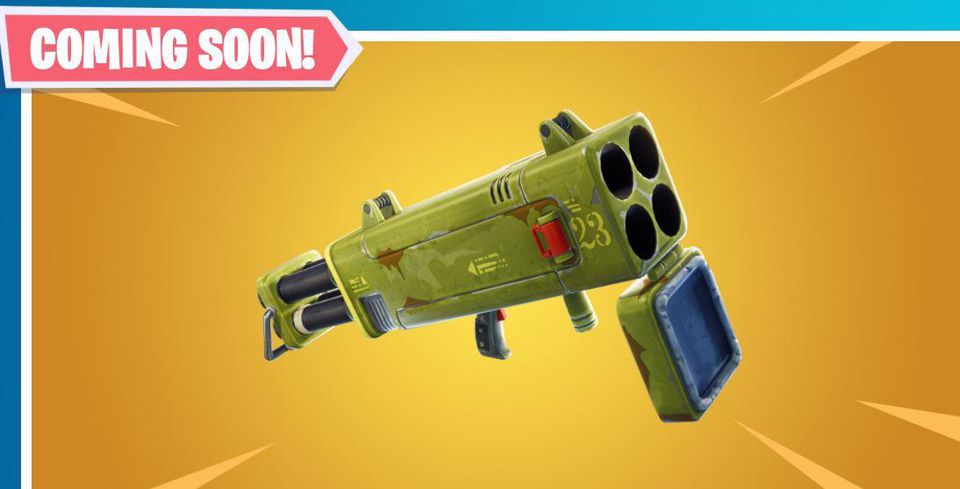New Epic Quad Launcher Rockets Come to Fortnite This Week