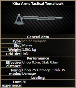 Kiba Arms Tactical Tomahawk